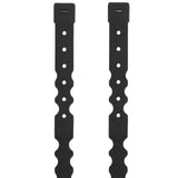 Maxbell 2 Pieces Tailor Malice Clips Strap Buckle for Vest Backpack Gear Holder Black