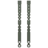 Maxbell 2 Pieces Tailor Malice Clips Strap Buckle for Vest Backpack Gear Holder Green