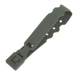 Maxbell 2 Pieces Tailor Malice Clips Strap Buckle for Vest Backpack Gear Holder Green