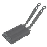 Maxbell 2 Pieces Tailor Malice Clips Strap Buckle for Vest Backpack Gear Holder Gray