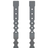 Maxbell 2 Pieces Tailor Malice Clips Strap Buckle for Vest Backpack Gear Holder Gray