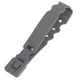Maxbell 2 Pieces Tailor Malice Clips Strap Buckle for Vest Backpack Gear Holder Gray
