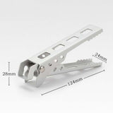 Maxbell Camping Hot Bowl Pot Pizza Pan Gripper Lifter Clip Handle for Cooking BBQ