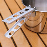 Maxbell Camping Hot Bowl Pot Pizza Pan Gripper Lifter Clip Handle for Cooking BBQ