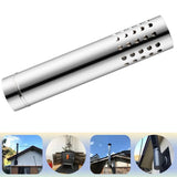 Maxbell Straight Flue Extension Tube Chimney Exhaust Pipe Burning Winter Heater