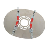 Maxbell Tent Stove Jack Portable Easy Install Lightweight Punch Free for Camping