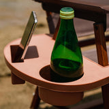 Maxbell recliner Clip On Side Desk Cup Holder Tray with Accessory Slots for Picnic