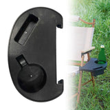 Maxbell recliner Clip On Side Desk Cup Holder Tray with Accessory Slots for Picnic