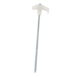 Maxbell Tent Stakes with Fluorescent Stopper Hard Ground Anchors for Shelter Canopy