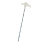 Maxbell Tent Stakes with Fluorescent Stopper Hard Ground Anchors for Shelter Canopy