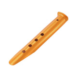 Maxbell Aluminum Alloy Tent Stakes Pegs Loose Sand Heavy Duty for Hiking Outdoor yellow