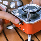 Maxbell Portable Camping Gas Stove Mini Folding for Outdoor Hiking Backpacking