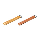 Maxbell Lightweight Tent Pegs Holder Artificial Leather Compact for 6-10mm Pegs Yellow Brown