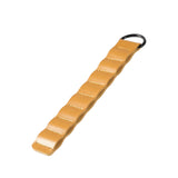 Maxbell Lightweight Tent Pegs Holder Artificial Leather Compact for 6-10mm Pegs Yellow Brown