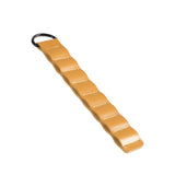 Maxbell Lightweight Tent Pegs Holder Artificial Leather Compact for 6-10mm Pegs Yellow Brown