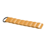 Maxbell Lightweight Tent Pegs Holder Artificial Leather Compact for 6-10mm Pegs Yellow Brown