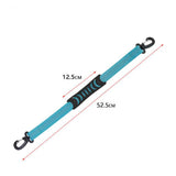 Maxbell Portable Skating Shoes Carrier Strap with End Hooks Belt Ski Boot Strap Blue