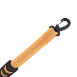 Maxbell Portable Skating Shoes Carrier Strap with End Hooks Belt Ski Boot Strap Orange
