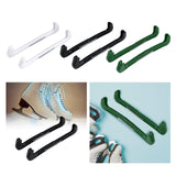 Maxbell 2Pcs Ice Skate Blade Covers Ice Skate Guards for Accessories Boys Girls white