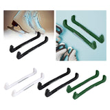 Maxbell 2Pcs Ice Skate Blade Covers Ice Skate Guards for Accessories Boys Girls white