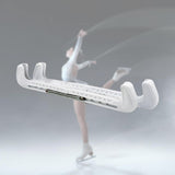 Maxbell 2Pcs Ice Skate Blade Covers Ice Skate Guards for Accessories Boys Girls white