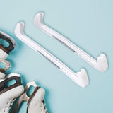 Maxbell 2Pcs Ice Skate Blade Covers Ice Skate Guards for Accessories Boys Girls white
