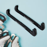 Maxbell 2Pcs Ice Skate Blade Covers Ice Skate Guards for Accessories Boys Girls black