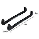 Maxbell 2Pcs Ice Skate Blade Covers Ice Skate Guards for Accessories Boys Girls black