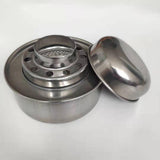 Maxbell Alcohol stoves Dishes Food Warmer Camping stoves for Picnic Backpacking Cooker B