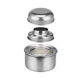 Maxbell Alcohol stoves Dishes Food Warmer Camping stoves for Picnic Backpacking Cooker B