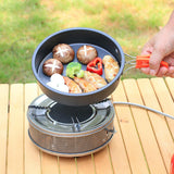 Maxbell Camping Gas Stove Gear Tool Split Stove Mini Hiking Camping Travel