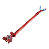 Maxbell Fishing Rod Bracket Holder Pole Bracket Rack Extending Rod Rest Adjustable Red