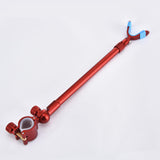 Maxbell Fishing Rod Bracket Holder Pole Bracket Rack Extending Rod Rest Adjustable Red