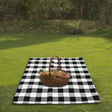 Maxbell Picnic Blanket Accessories for Friends Lawn with PU Leather Carrier Handle B 200cmx200cm