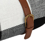Maxbell Picnic Blanket Accessories for Friends Lawn with PU Leather Carrier Handle B 200cmx200cm