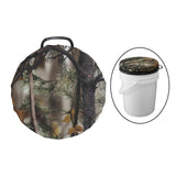 Maxbell Portable Hunting Seat Cushion Thickened Lightweight for Hiking Outdoor Beach leaf