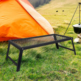 Maxbell Portable Barbecue Net Table 55x30cm Camp Grill Rack for Hiking Camping