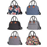 Maxbell Insulated Lunch Bag Durable Lunch Box for Camping Outdoor Travel Black