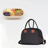 Maxbell Insulated Lunch Bag Durable Lunch Box for Camping Outdoor Travel Black