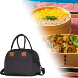 Maxbell Insulated Lunch Bag Durable Lunch Box for Camping Outdoor Travel Black