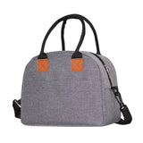 Maxbell Insulated Lunch Bag Durable Lunch Box for Camping Outdoor Travel Gray