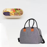 Maxbell Insulated Lunch Bag Durable Lunch Box for Camping Outdoor Travel Gray