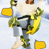 Maxbell Outdoor Ski Protector Gear Adjustable Antifall Gifts Turtle Shape Stuffed L Hip Pads