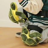 Maxbell Outdoor Ski Protector Gear Adjustable Antifall Gifts Turtle Shape Stuffed 2pcs Elbow Pads