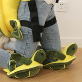 Maxbell Outdoor Ski Protector Gear Adjustable Antifall Gifts Turtle Shape Stuffed 2pcs Elbow Pads