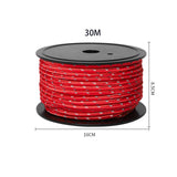 Maxbell 30M 6mm Reflective Tent Rope Guylines for Outdoor Travel Canopy Guy Line Red