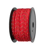 Maxbell 30M 6mm Reflective Tent Rope Guylines for Outdoor Travel Canopy Guy Line Red