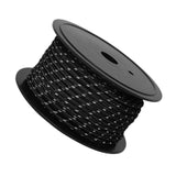 Maxbell 30M 6mm Reflective Tent Rope Guylines for Outdoor Travel Canopy Guy Line Black
