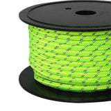 Maxbell 30M 6mm Reflective Tent Rope Guylines for Outdoor Travel Canopy Guy Line  Fluorescent Green