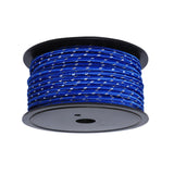 Maxbell 30M 6mm Reflective Tent Rope Guylines for Outdoor Travel Canopy Guy Line Blue